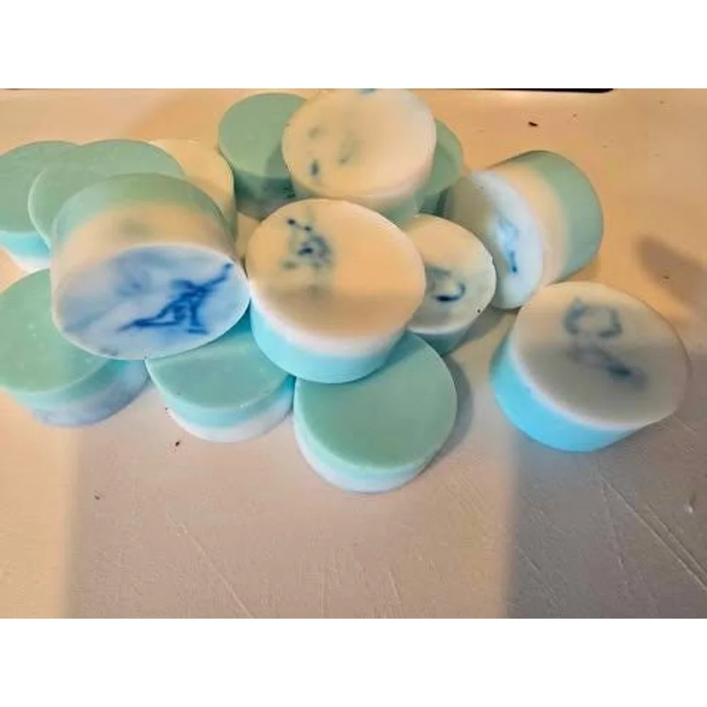 Florinda Beauty Blue ocean small round soaps 4pc